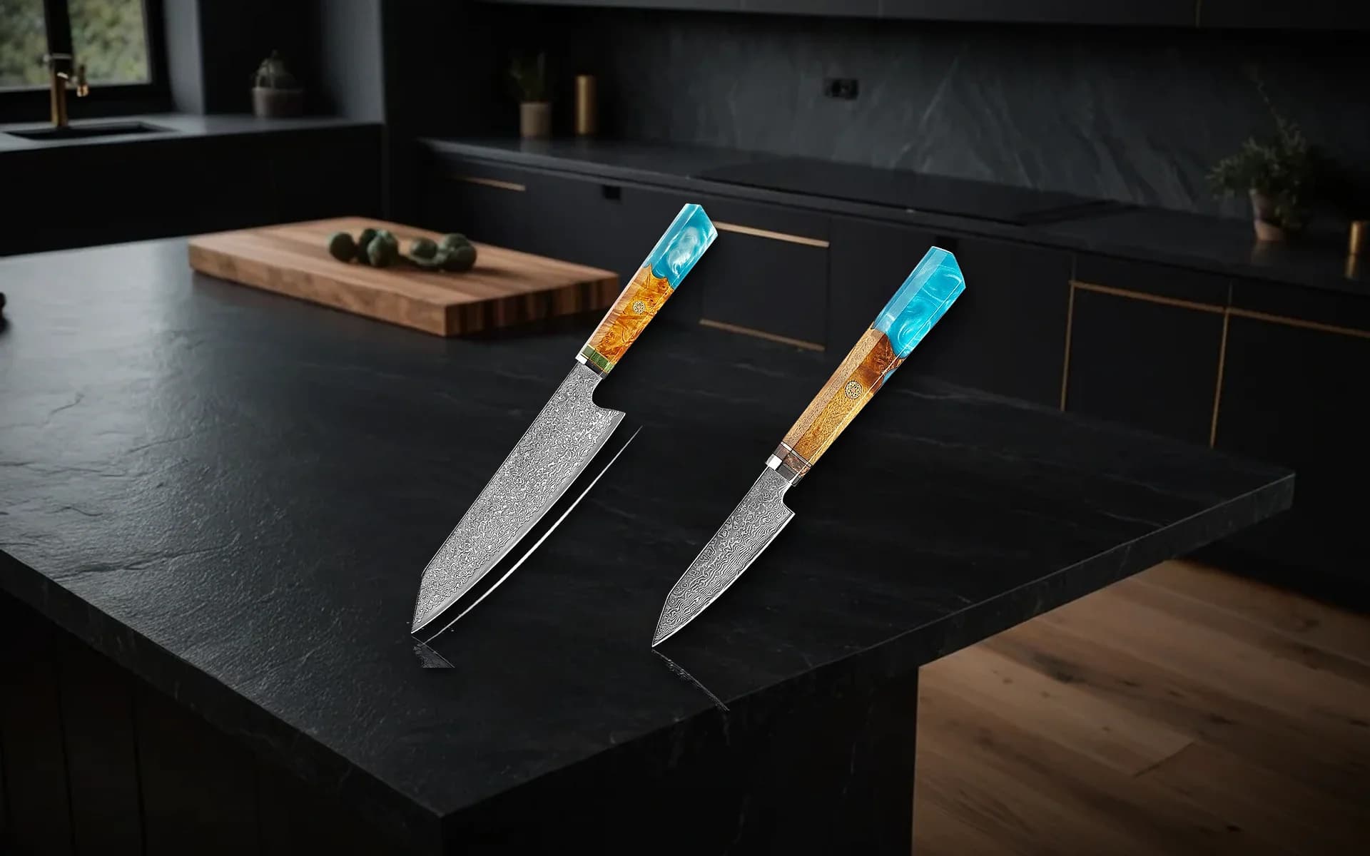 Essential Set: Gyuto Kaen 20 cm, Petty Kaen 9 cm
