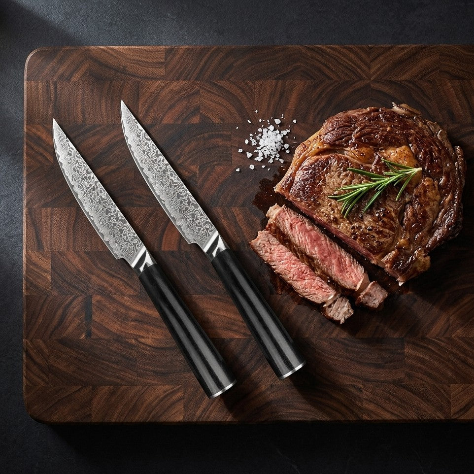 Cuchillos Chuleteros Kaen VG10 (pareja) (2)